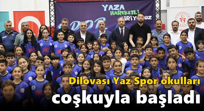 Dilovası Yaz Spor Okulları Coşkuyla Başladı