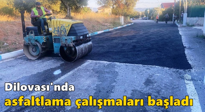 Dilovası'nda Asfaltlama Çalışmaları Başladı