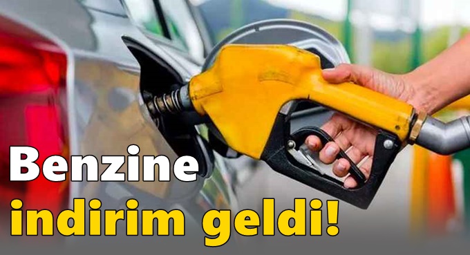 Benzine indirim geldi!