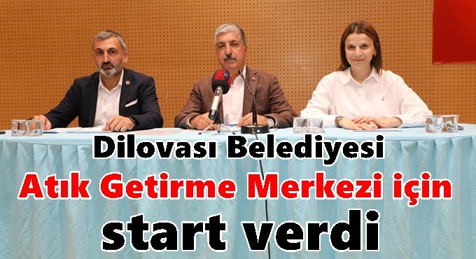 Dilovası, Atık Getirme Merkezi için ihale yapıyor