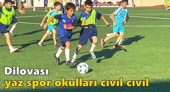 Dilovası Yaz Spor Okulları Cıvıl Cıvıl