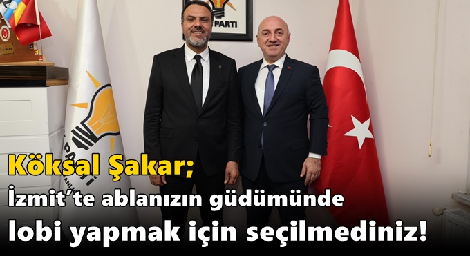 BAŞKAN ŞAKAR’DAN CHP’Lİ MECLİS ÜYELERİNE SERT TEPKİ