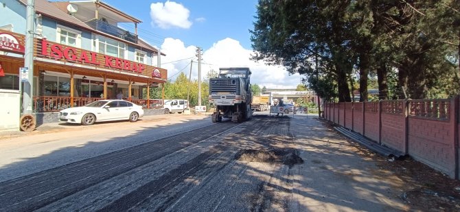 Alikahya Sanayici Caddesi’ne yeni üstyapı