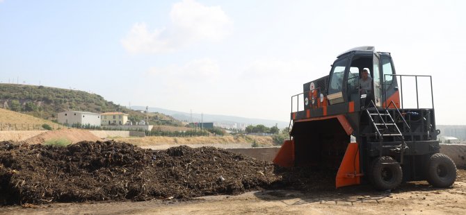 Körfez’de atıklardan aylık 100 ton kompost gübre üretiliyor