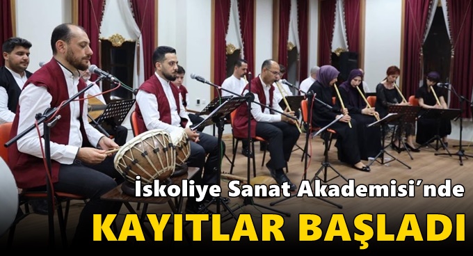 İskoliye Sanat Akademisi’nde kayıtlar başladı