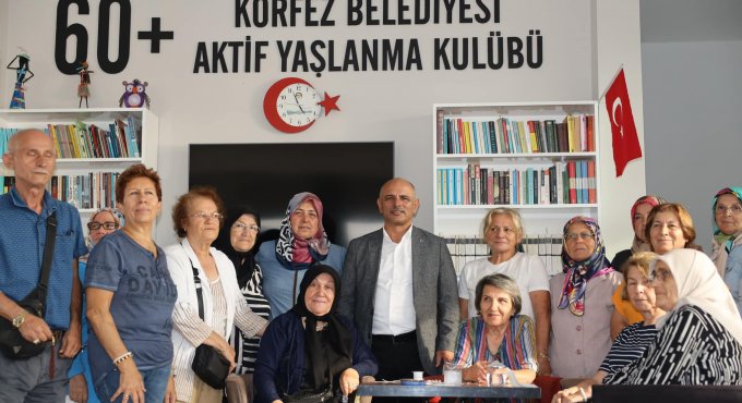 Başkan Söğüt Körfez’in çınarlarıyla buluştu