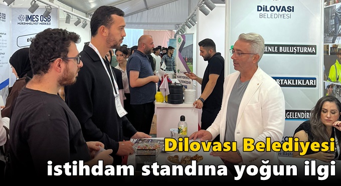 Dilovası Belediyesi İstihdam Standına Yoğun İlgi