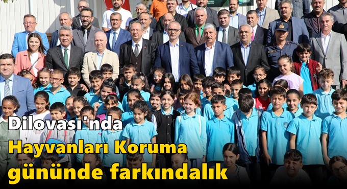 Dilovası'nda Hayvanları Koruma Gününde Farkındalık