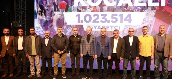 14. Kocaeli Kitap Fuarından yeni rekor;  1 milyon 23 bin 514 ziyaretçi