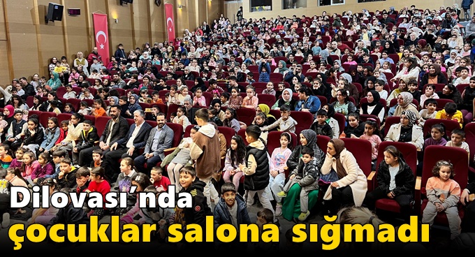 Dilovası’nda Çocuklar Salona Sığmadı