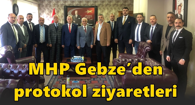 MHP Gebze’den Kaymakam ve Emniyet Müdürüne Ziyaret!