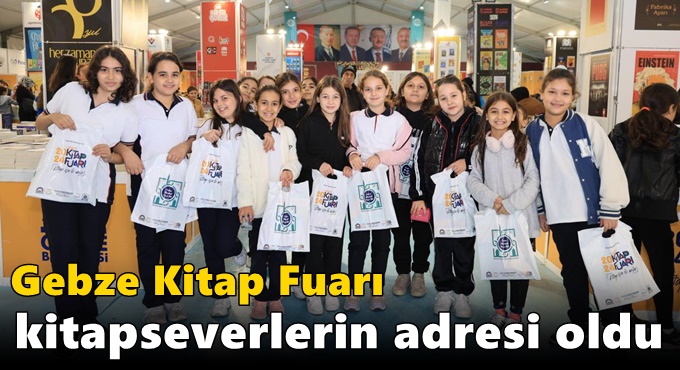 Gebze Kitap Fuarı Kitapseverlerin Adresi Oldu