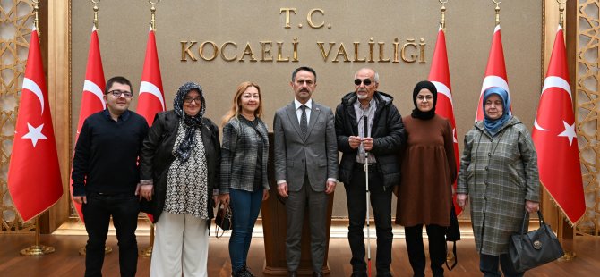 Tüm Engellileri Birleştirme Derneği’nden Vali Aktaş’a Ziyaret