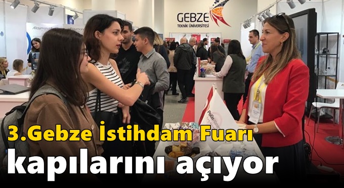 3.Gebze İstihdam Fuarı Kapılarını Açıyor