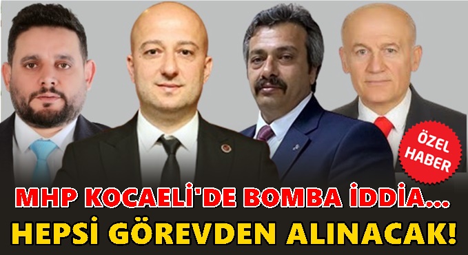 Belediye başkan yardımcıları görevden alınacak!