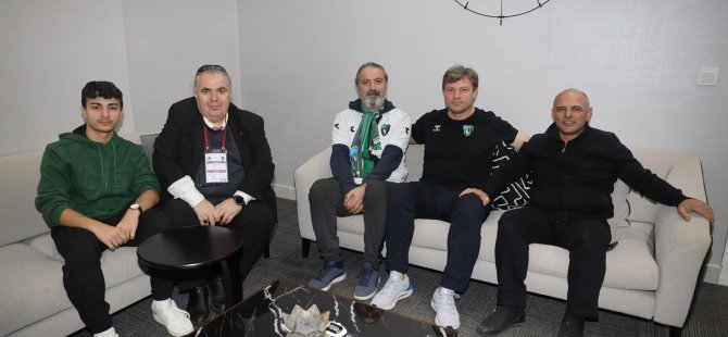 Başkan Söğüt’ten Kocaelispor’a tebrik ziyareti