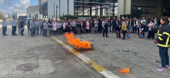 Büyükşehir İtfaiye eğitimlerde hız kesmiyor