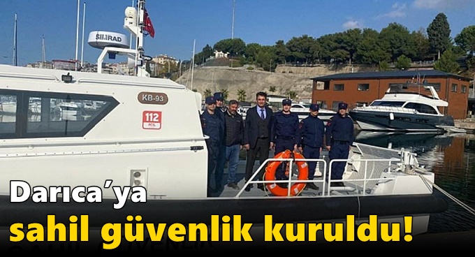 Darıca’ya sahil güvenlik kuruldu!