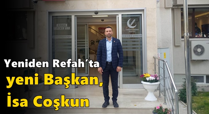 Yeniden Refah’ta Bayrak Değişimi Avukat İsa Coşkun Dilovası İlçe Başkanı