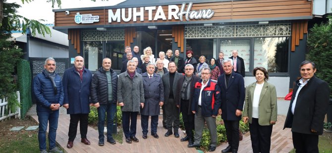 Marmara Bölgesi muhtarları Kocaeli’ne hayran kaldı