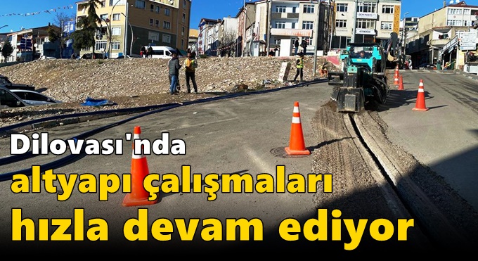 Dilovası'nda Altyapı Çalışmaları Hızla Devam Ediyor