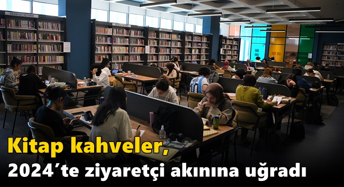 Kitap kahveler, 2024’te ziyaretçi akınına uğradı