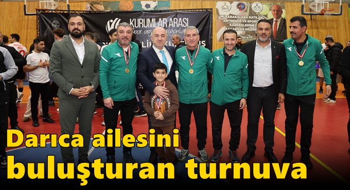 DARICA’DA KURUMLAR ARASI VOLEYBOL TURNUVASI SONA ERDİ