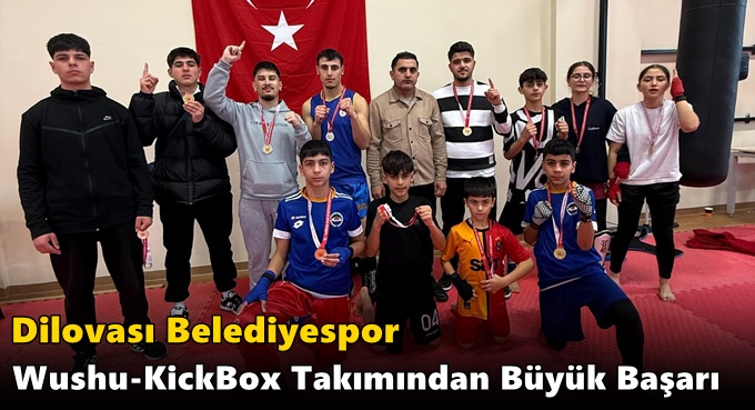 Dilovası Belediyespor Wushu-KickBox Takımından Büyük Başarı