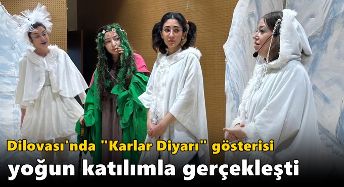 Dilovası'nda "Karlar Diyarı" Gösterisi Yoğun Katılımla Gerçekleşti