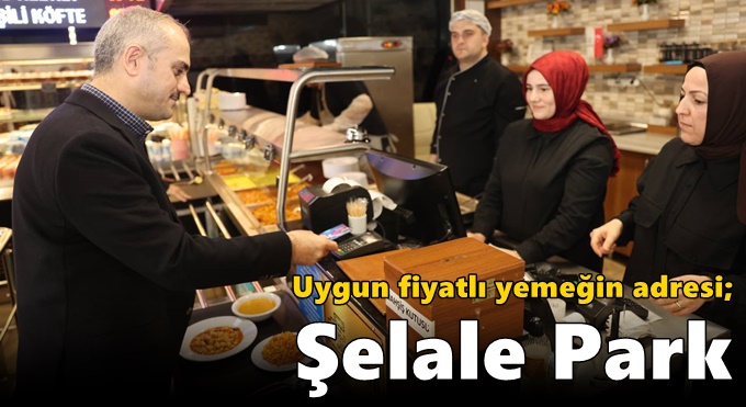 Uygun fiyatlı yemeğin adresi; Şelale Park