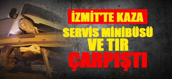 İzmit'te kaza: 1 yaralı