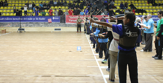 Kağıtsporlu Okçular İstanbul’da yarıştı