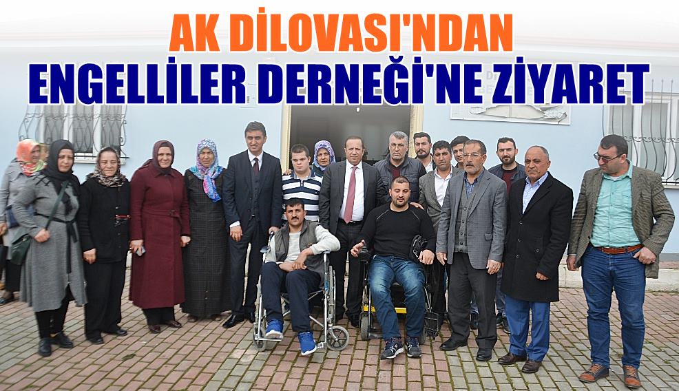 Ak Parti Dilovası Engelliler Derneğini ziyaret etti