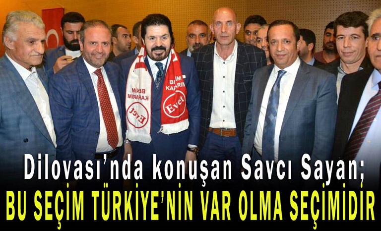 Savcı Sayan'a Dilovası'nda yoğun ilgi