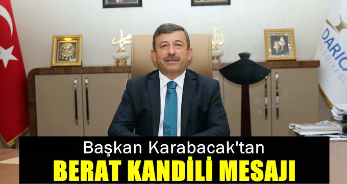 Karabacak'tan Berat Kandili mesajı