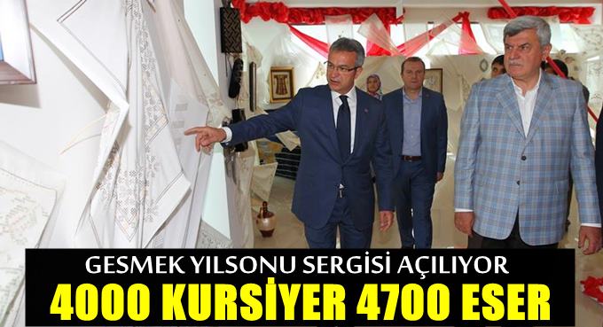 GESMEK yılsonu sergisi açılıyor