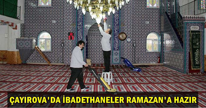 Çayırova’da ibadethaneler Ramazan'a hazır