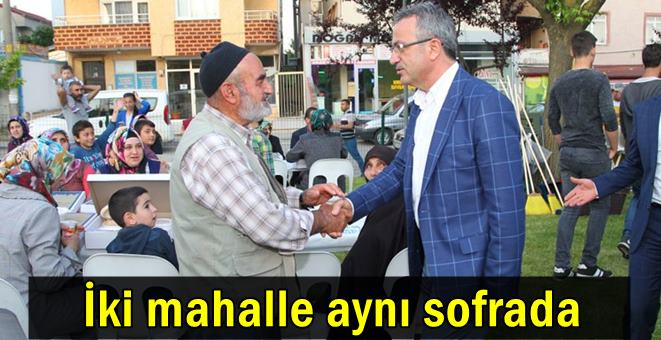 İki mahalle aynı sofrada