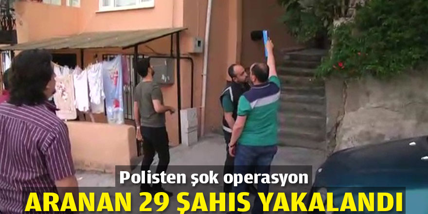 Emniyetten şok operasyon