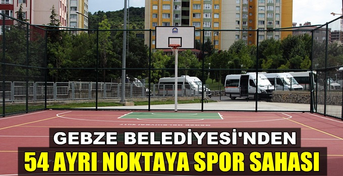 Gebze'de spora saha desteği