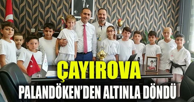 Çayırova Karete de Altınla Döndü