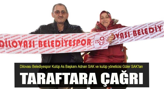 Sak'tan taraftara çağrı!