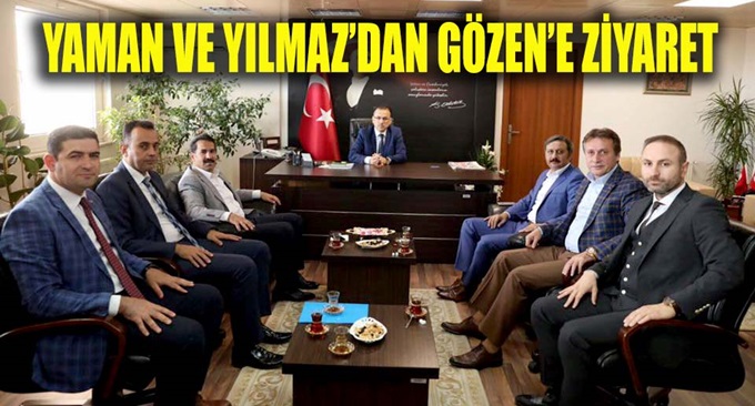 Yaman ve Yılmaz'dan Gözen'e ziyaret