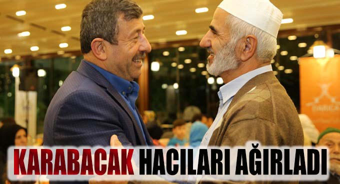 Başkan Karabacak, hacıları ağırladı