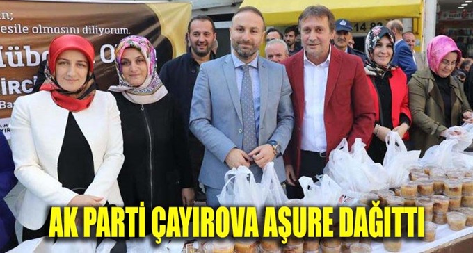 Ak Parti Çayırova’dan Aşure İkramı