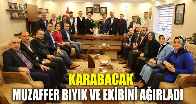 Karabacak AK Parti Darıca’yı ağırladı