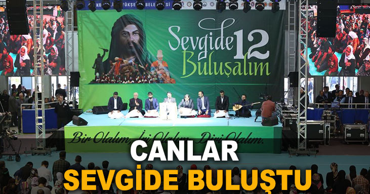 Canlar sevgide buluştu