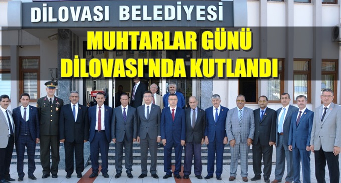 Muhtarlar günü Dilovası'nda kutlandı