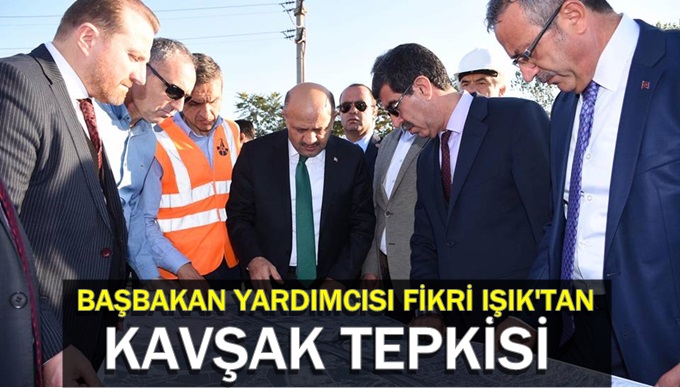 Fikri Işık kavşağı inceledi