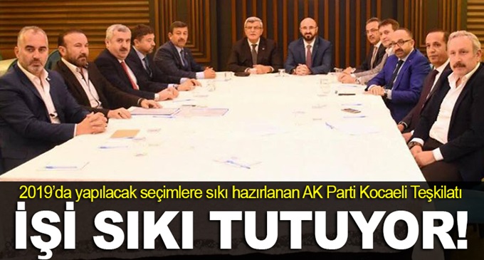 AK Parti işi sıkı tutuyor!